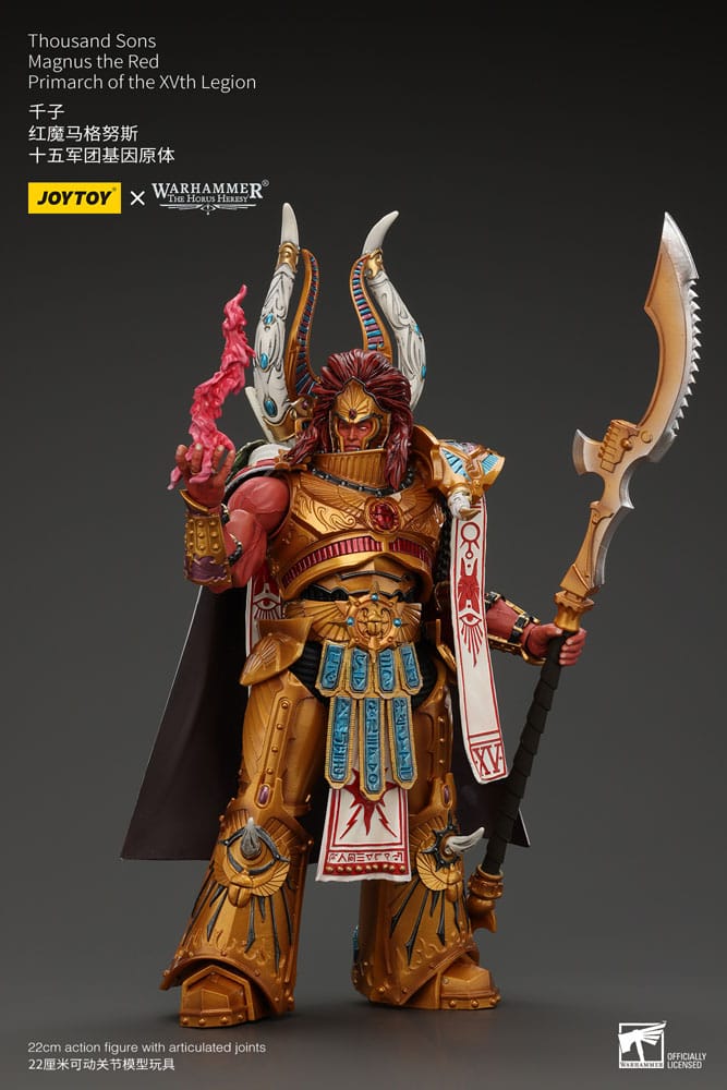 Thousand sons Magnus the Red Primarch of the XVth Legion Warhammer The Horus Heresy 1/18 Figurka 22 cm - Image 12