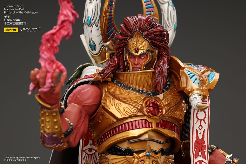 Thousand sons Magnus the Red Primarch of the XVth Legion Warhammer The Horus Heresy 1/18 Figurka 22 cm - Image 2