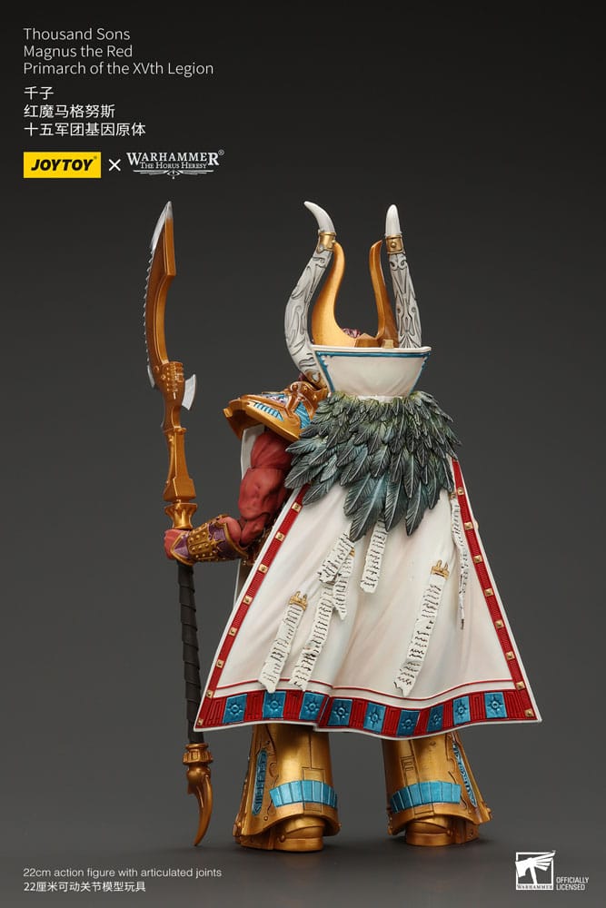 Thousand sons Magnus the Red Primarch of the XVth Legion Warhammer The Horus Heresy 1/18 Figurka 22 cm - Image 6