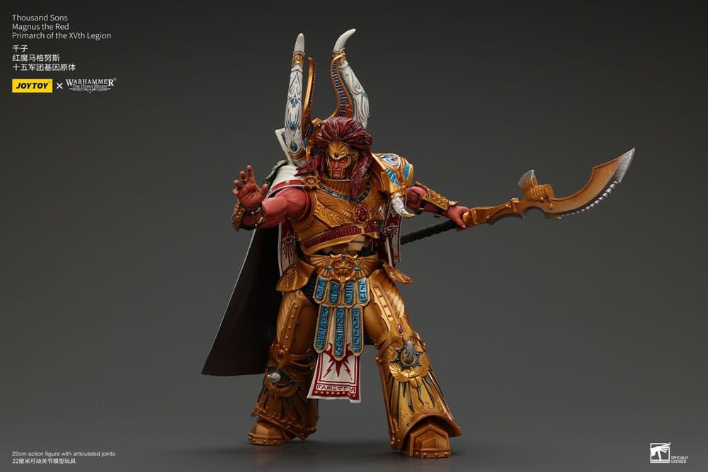 Thousand sons Magnus the Red Primarch of the XVth Legion Warhammer The Horus Heresy 1/18 Figurka 22 cm - Image 7