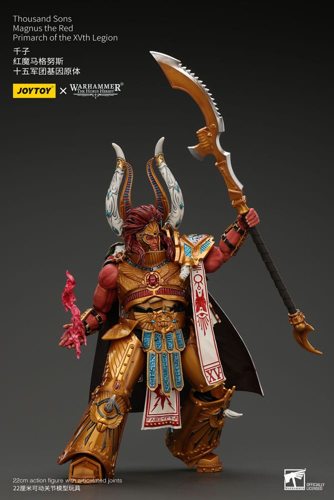 Thousand sons Magnus the Red Primarch of the XVth Legion Warhammer The Horus Heresy 1/18 Figurka 22 cm - Image 8