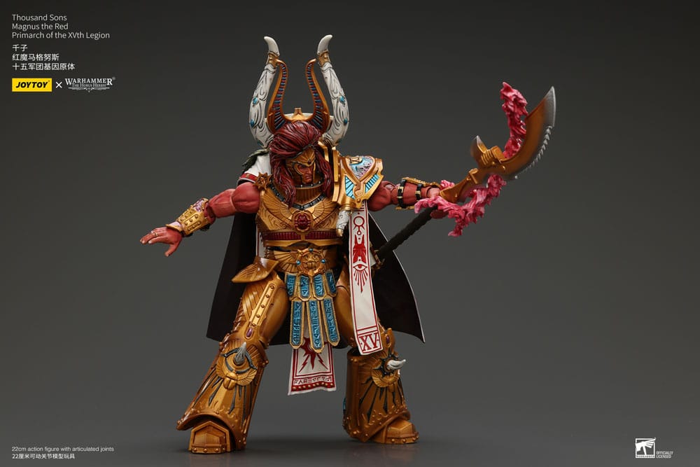 Thousand sons Magnus the Red Primarch of the XVth Legion Warhammer The Horus Heresy 1/18 Figurka 22 cm - Image 9
