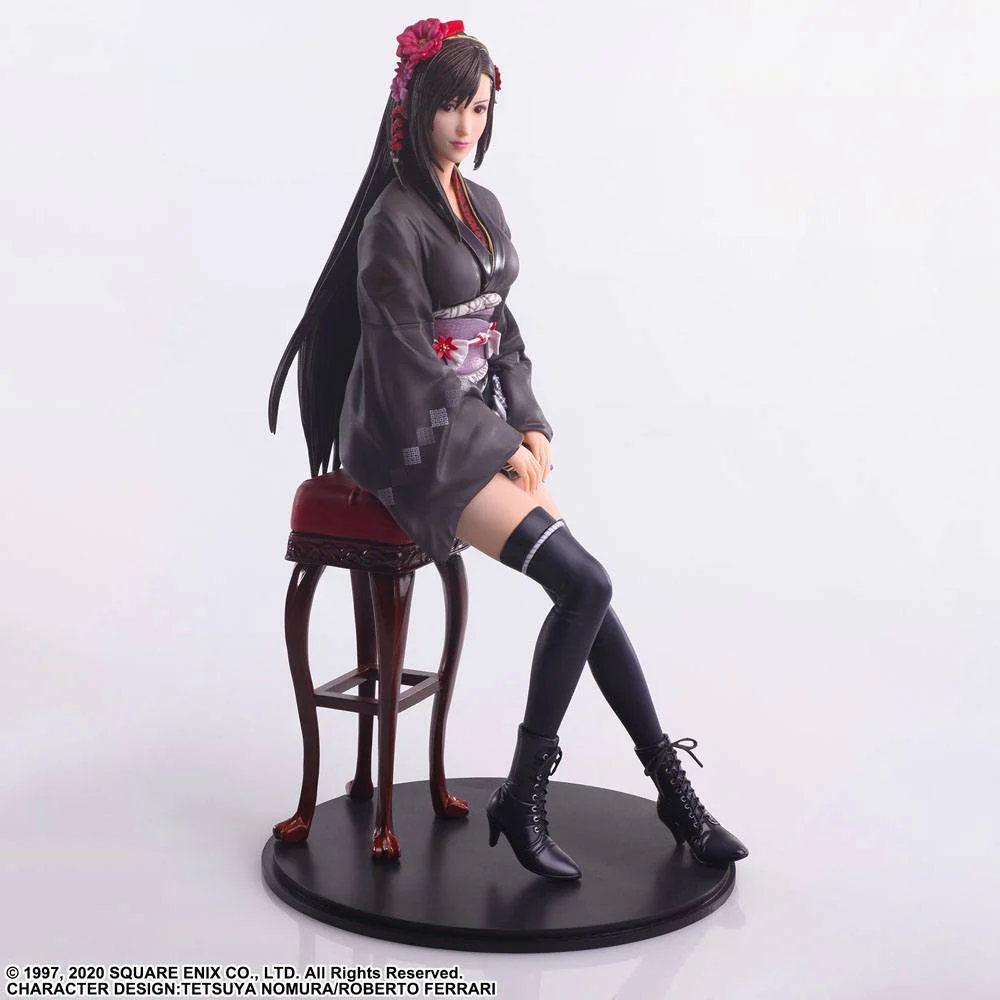 Tifa Lockhart Exotic Dress Ver. Final Fantasy VII Remake Static Arts Gallery Figurka 23 cm - Image 2