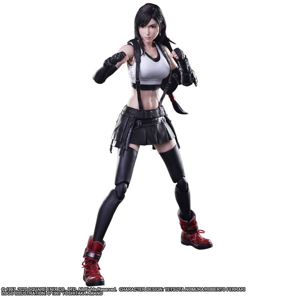 Tifa Lockhart Final Fantasy VII Remake Play Arts Kai Figurka 25 cm - Image 4