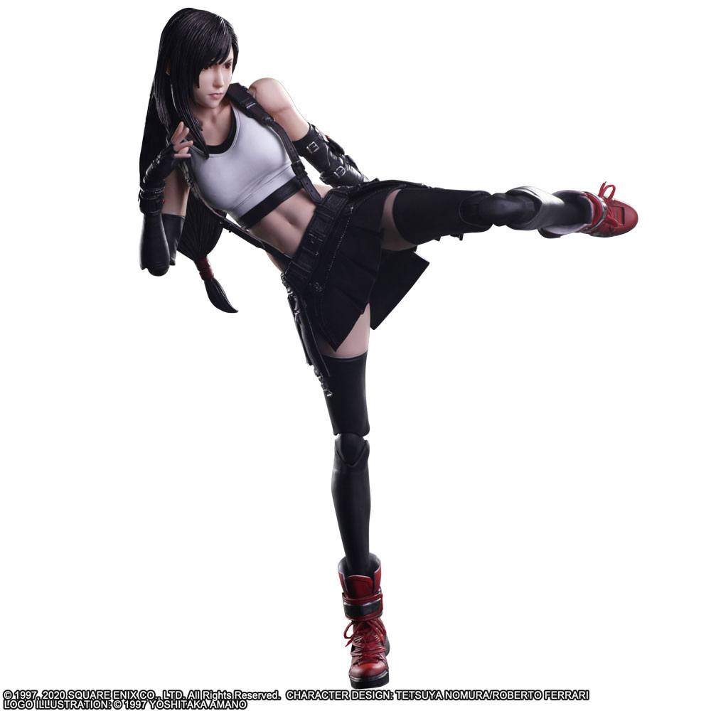Tifa Lockhart Final Fantasy VII Remake Play Arts Kai Figurka 25 cm - Image 5