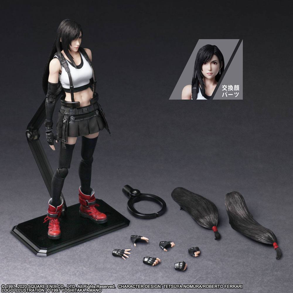 Tifa Lockhart Final Fantasy VII Remake Play Arts Kai Figurka 25 cm - Image 8