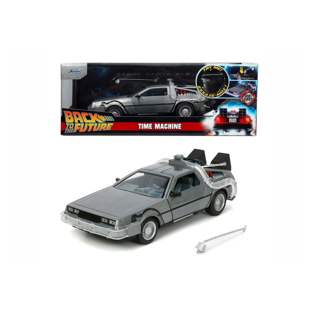 Time Machine Model 1 Back to the Future Diecast Model 1/24 - Image 2