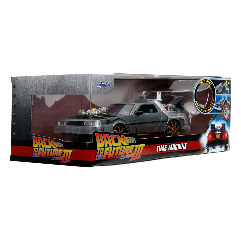Time Machine Model 4 Back to the Future Diecast Model 1/24 - Image 8