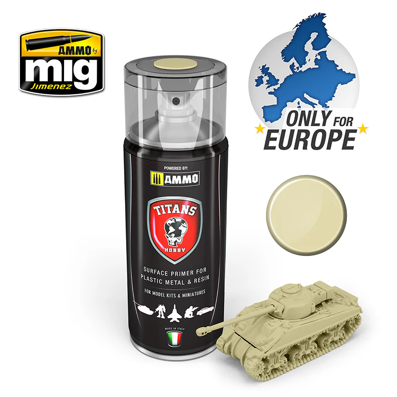 Titans Matt Primer Bone White Spray 400ml
