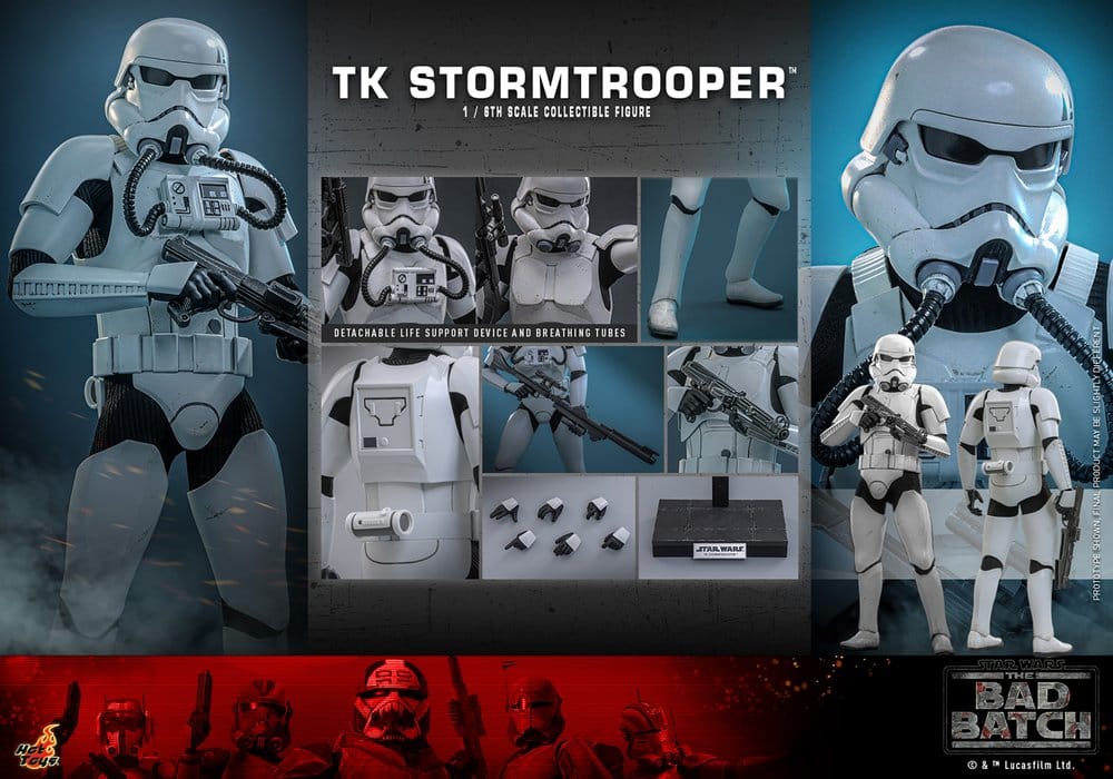TK Stormtrooper Star Wars: The Bad Batch 1/6 Figurka 30 cm - Image 11