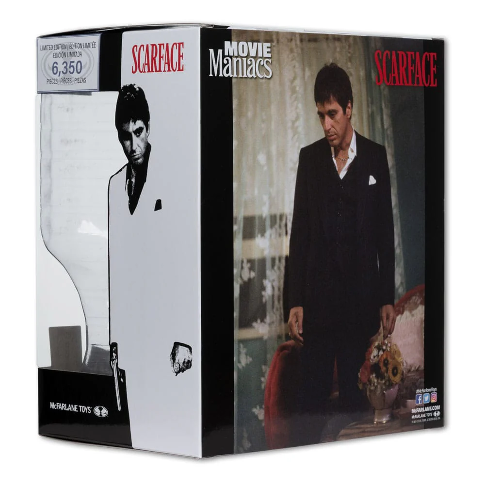 Tony Montana Scarface Movie Maniacs Figurka 17 cm - Image 7
