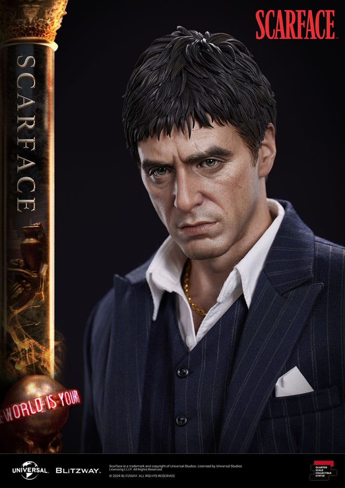 Tony Montana Scarface Superb Scale 1/4 Figurka 53 cm - Image 3