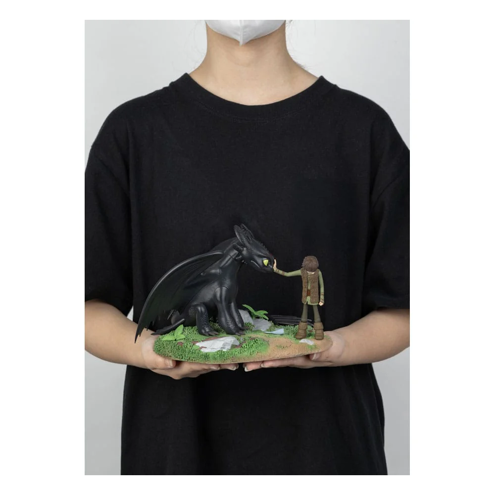 Toothless & Hiccup Dragons D-Stage Diorama Figurka 15 cm - Image 7
