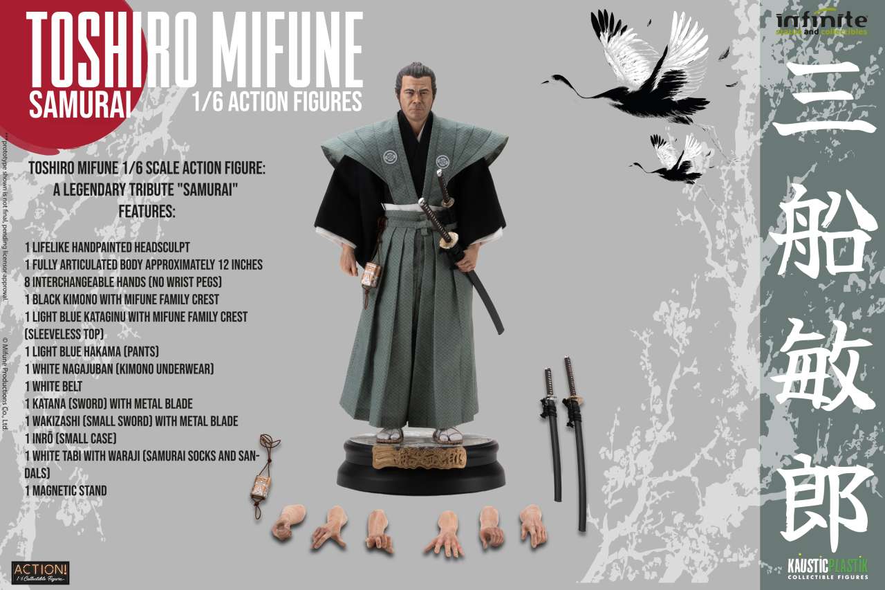 Toshiro Mifune Ronin & Samurai Deluxe Double Pack 1/6 Figurki 30 cm - Image 14