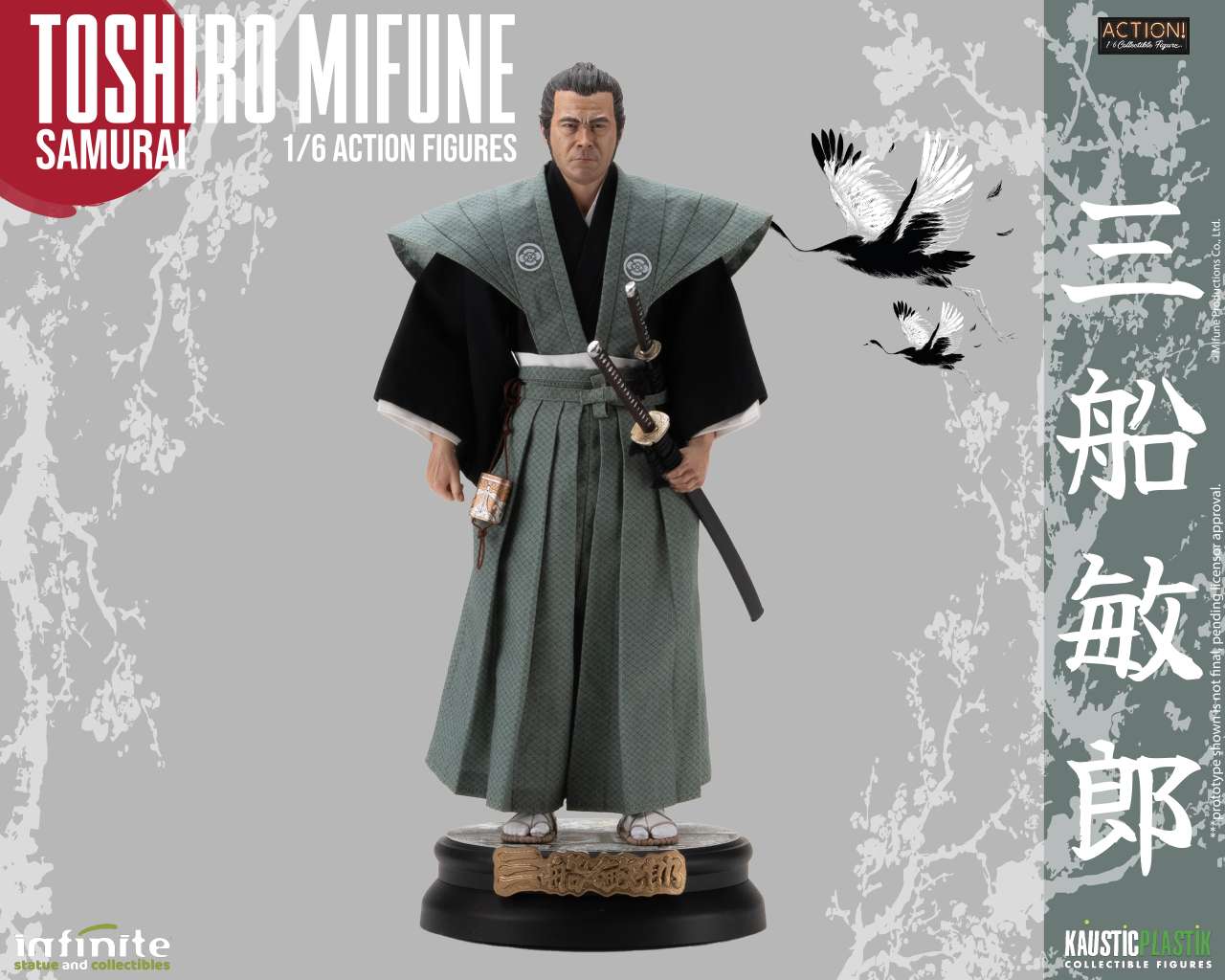 Toshiro Mifune Ronin & Samurai Deluxe Double Pack 1/6 Figurki 30 cm - Image 15