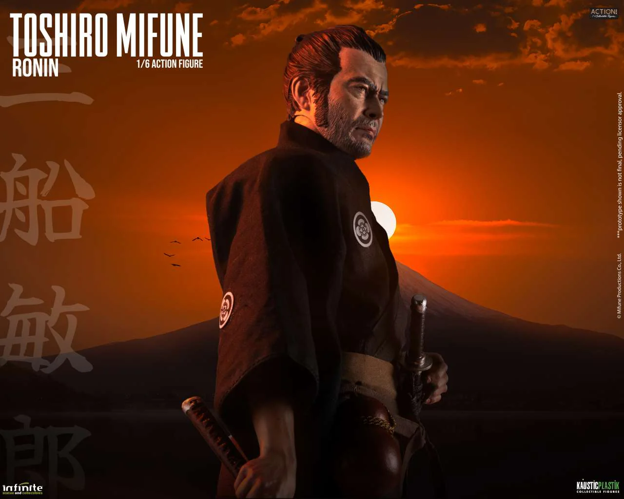 Toshiro Mifune Ronin & Samurai Deluxe Double Pack 1/6 Figurki 30 cm - Image 25
