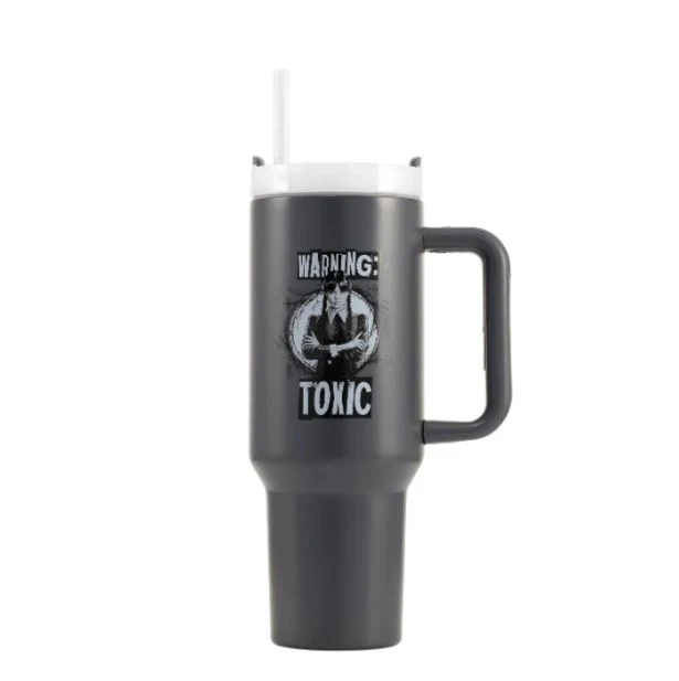Toxic Kubek Podróżny Ze Słomką Wednesday