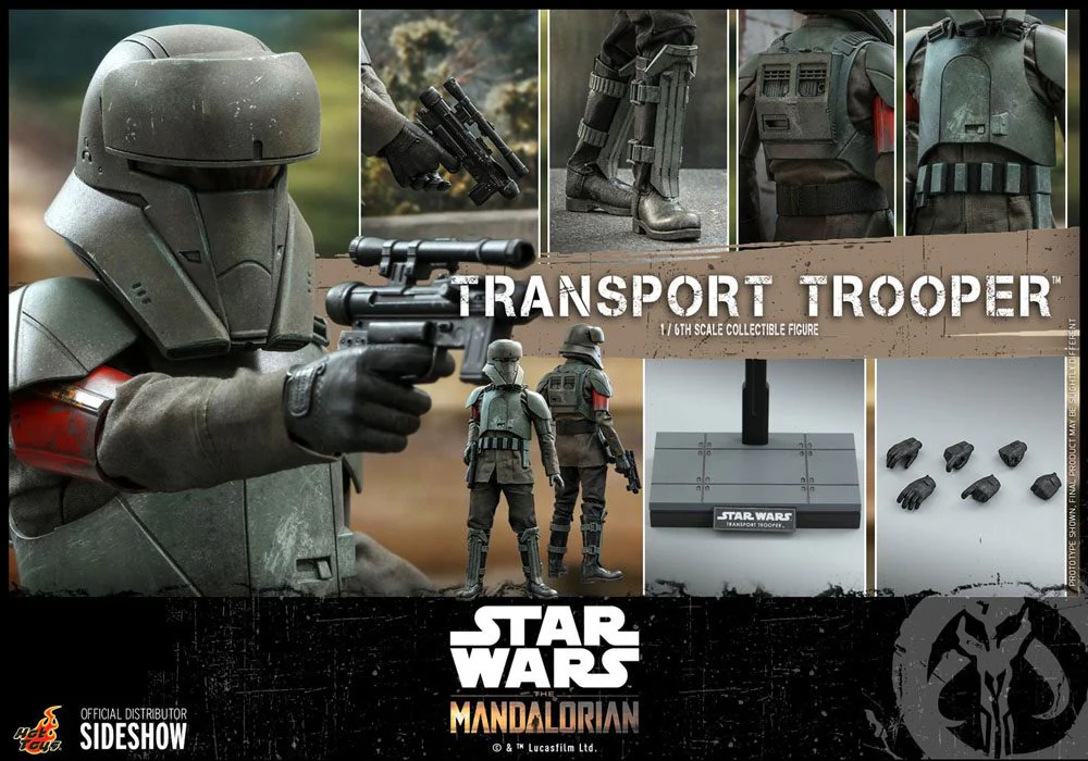 Transport Trooper Star Wars The Mandalorian 1/6 Figurka 31 cm - Image 12