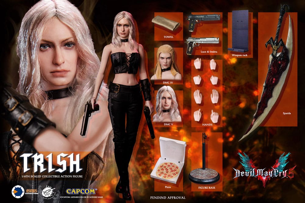 Trish Devil May Cry V 1/6 Figurka 27 cm - Image 12