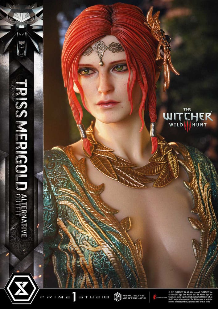 Triss Merigold The Witcher 3: Wild Hunt Real Elite Masterline Series Bonus Version 1/4 Figurka 52 cm - Image 12