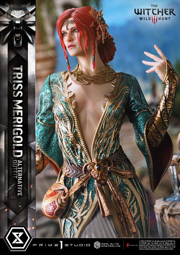 Triss Merigold The Witcher 3: Wild Hunt Real Elite Masterline Series Bonus Version 1/4 Figurka 52 cm - Image 20
