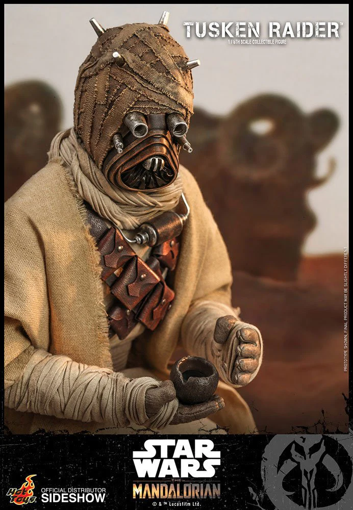 Tusken Raider Star Wars The Mandalorian 1/6 Figurka 31 cm - Image 11