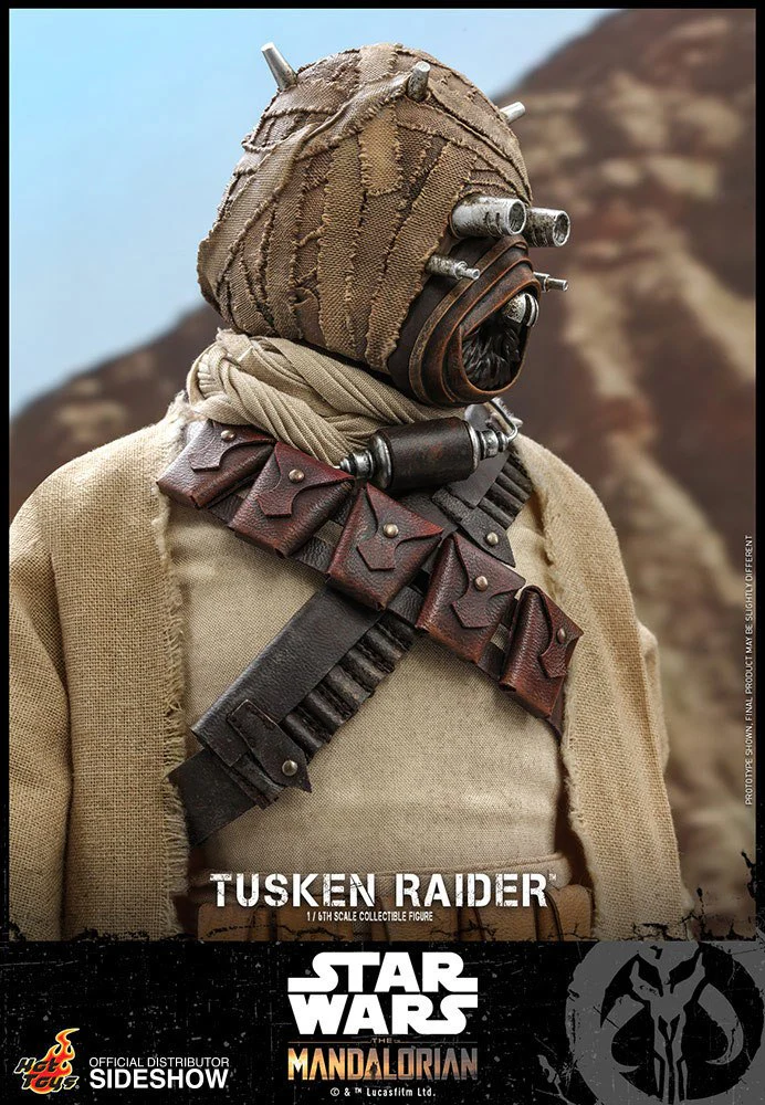 Tusken Raider Star Wars The Mandalorian 1/6 Figurka 31 cm - Image 12
