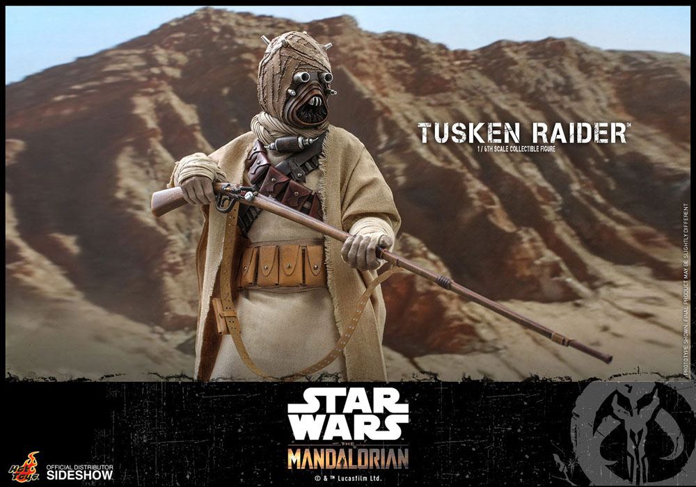 Tusken Raider Star Wars The Mandalorian 1/6 Figurka 31 cm - Image 14
