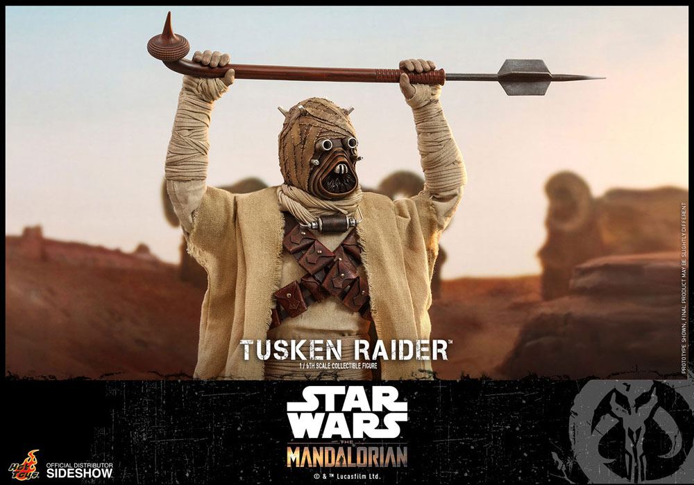 Tusken Raider Star Wars The Mandalorian 1/6 Figurka 31 cm - Image 16