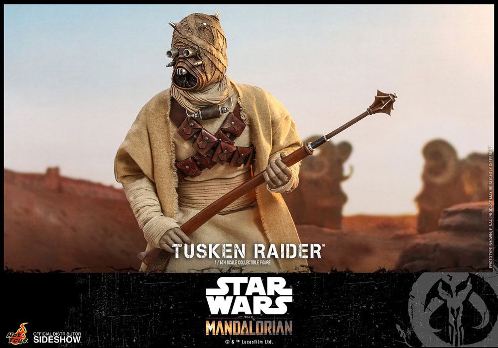 Tusken Raider Star Wars The Mandalorian 1/6 Figurka 31 cm - Image 17
