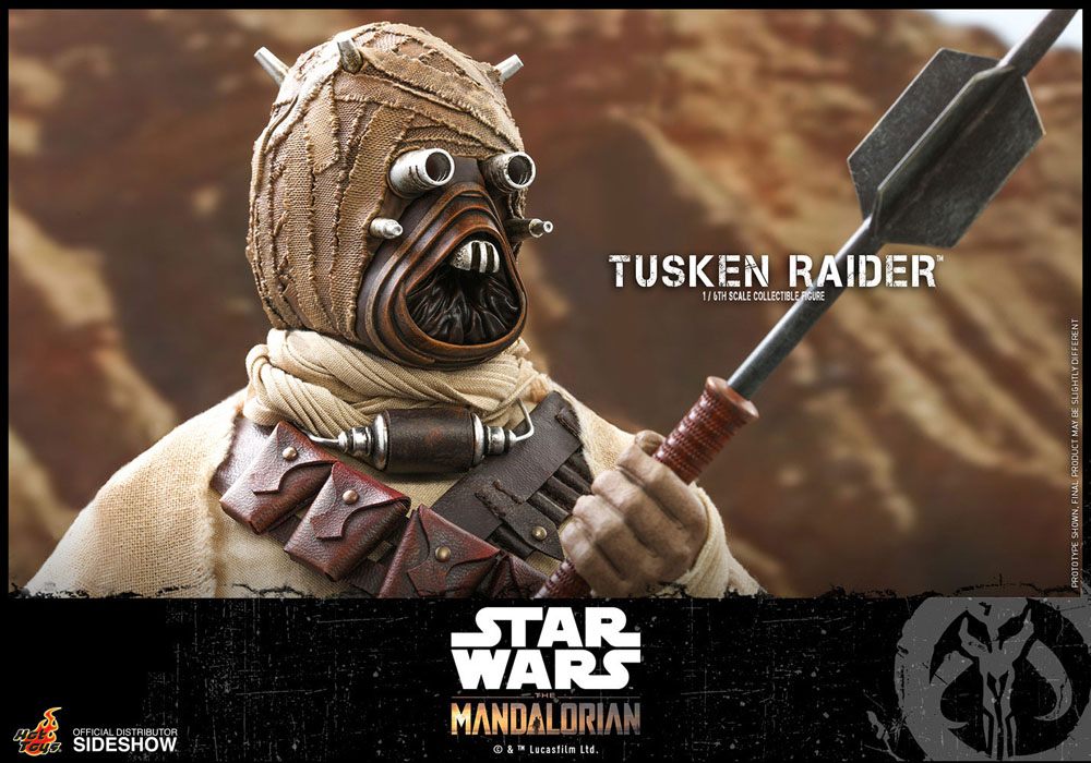Tusken Raider Star Wars The Mandalorian 1/6 Figurka 31 cm - Image 18