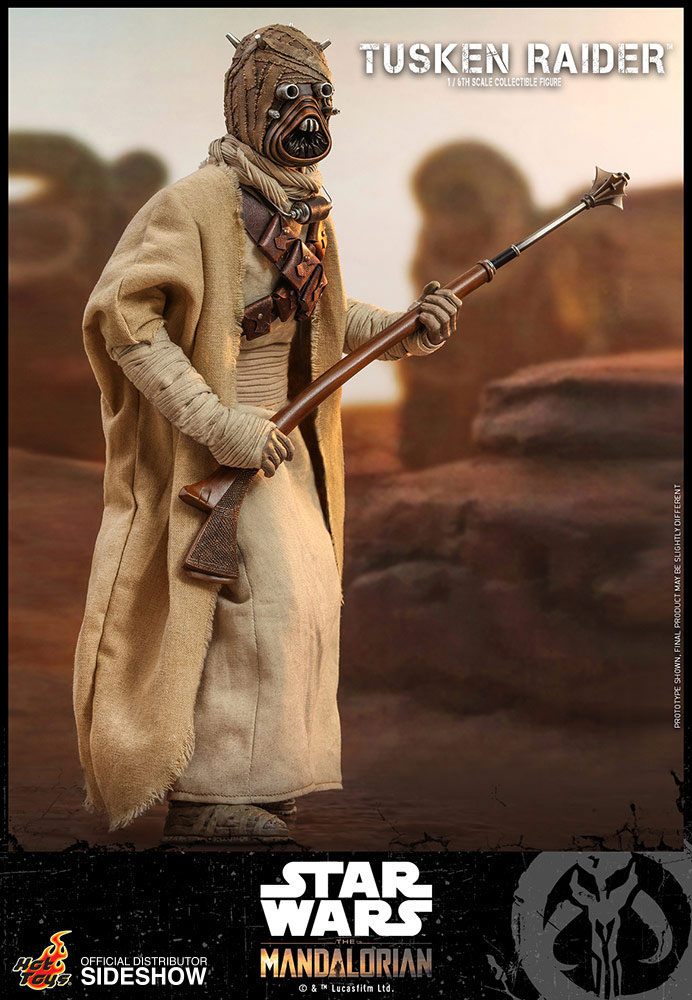Tusken Raider Star Wars The Mandalorian 1/6 Figurka 31 cm - Image 2