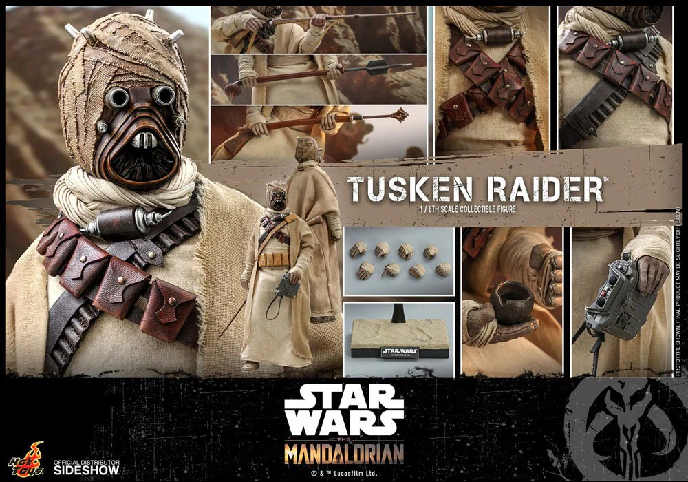 Tusken Raider Star Wars The Mandalorian 1/6 Figurka 31 cm - Image 20