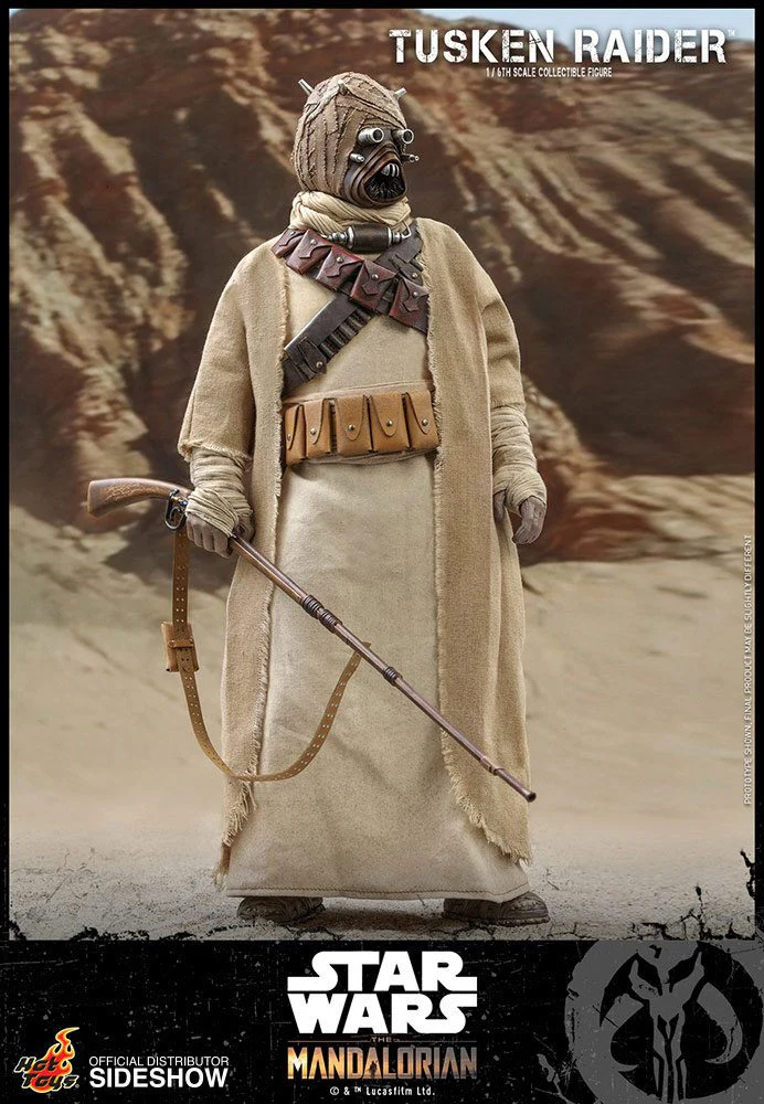 Tusken Raider Star Wars The Mandalorian 1/6 Figurka 31 cm - Image 6