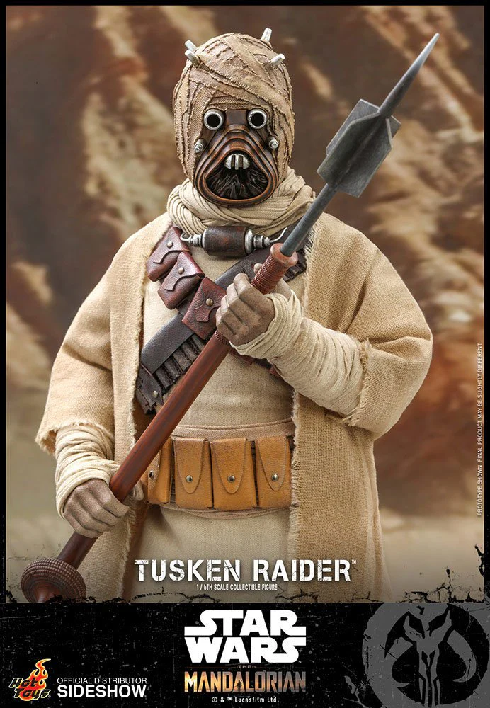 Tusken Raider Star Wars The Mandalorian 1/6 Figurka 31 cm - Image 9