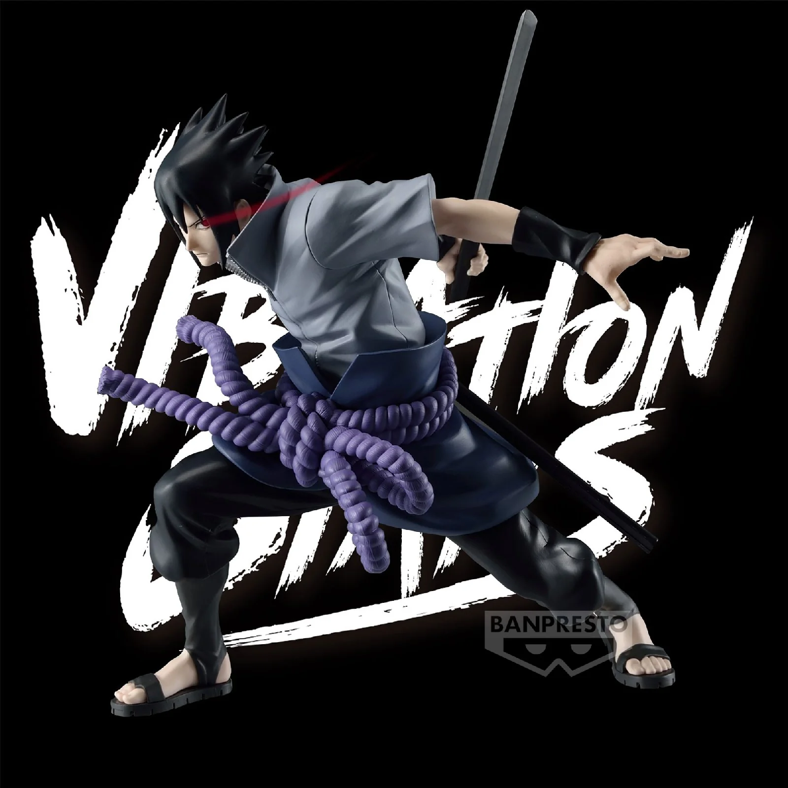 Uchiha Sasuke Naruto Shippuden Vibration Stars Figurka 13 cm - Image 5
