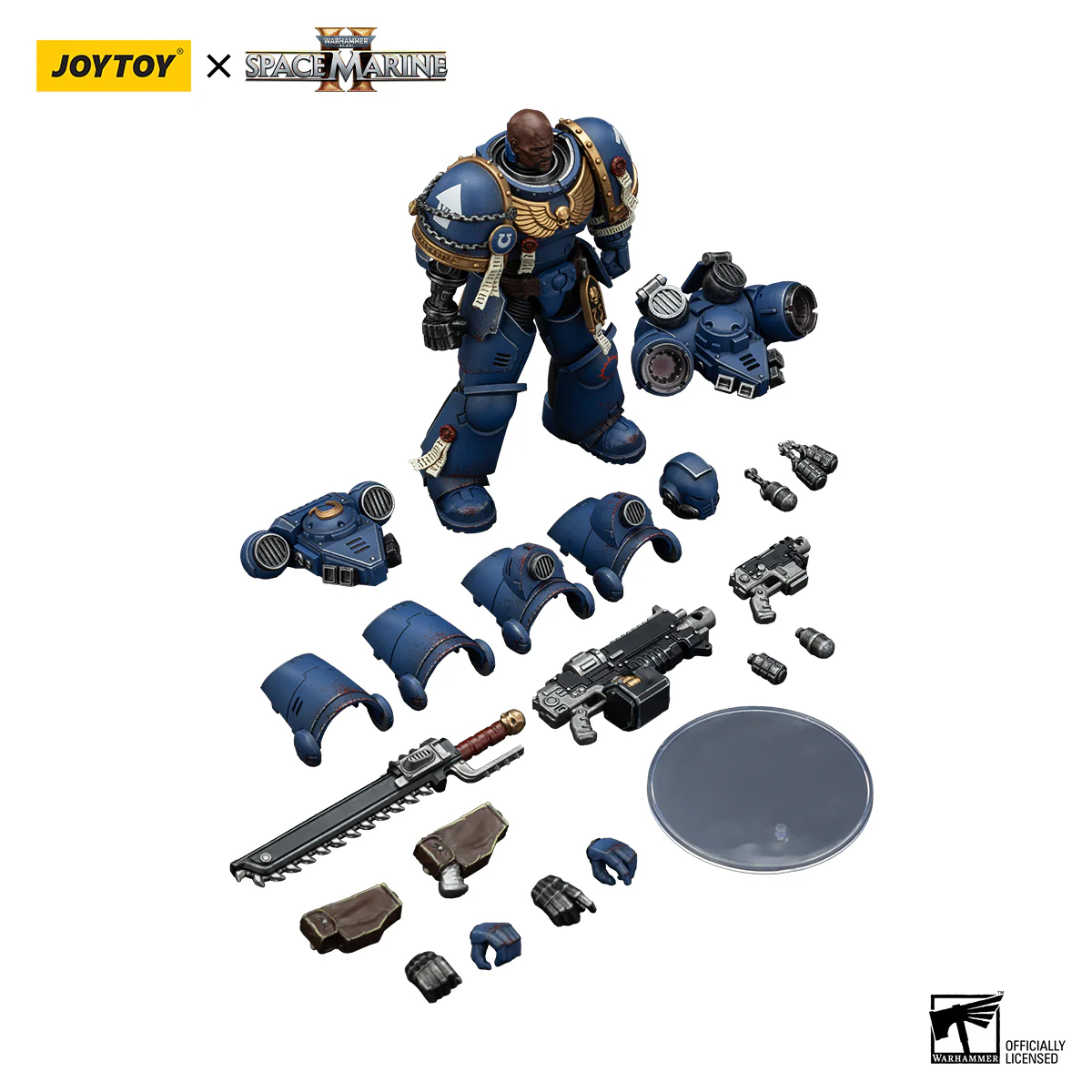 Ultramarines Brother Chairon Collectors Edition Warhammer 40,000: Space Marine 2 Figurka 13 cm - Image 5