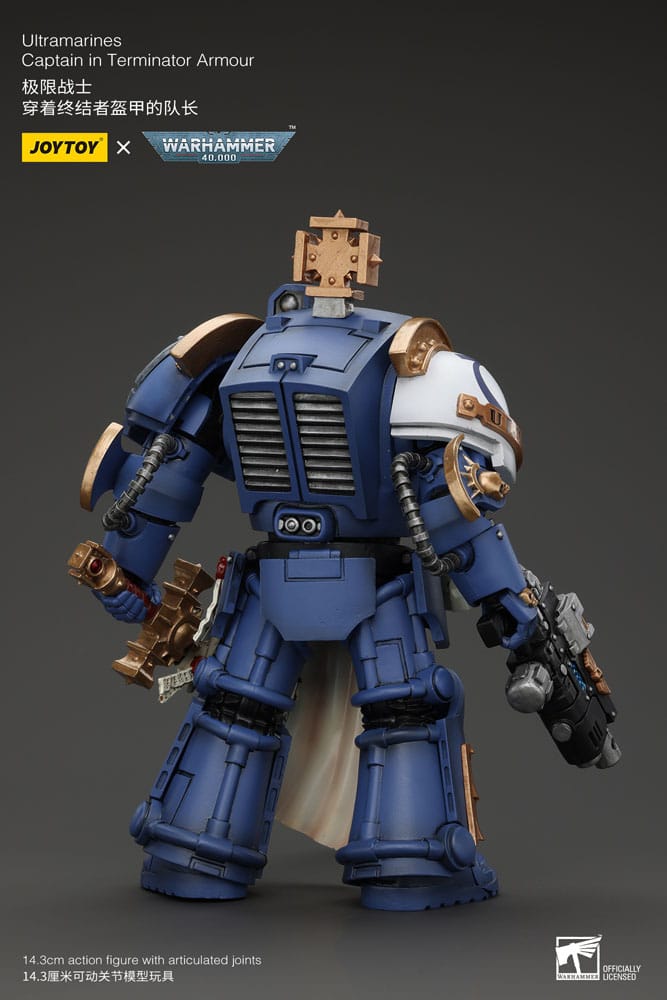 Ultramarines Captain In Terminator Armour Warhammer 40k 1/18 Figurka 14 cm - Image 3