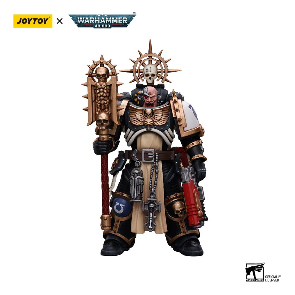 Ultramarines Chaplain Indomitus Warhammer 40k 1/18 Figurka 12 cm