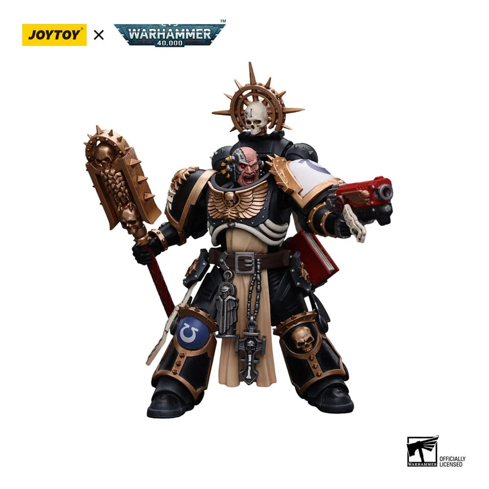 Ultramarines Chaplain Indomitus Warhammer 40k 1/18 Figurka 12 cm - Image 4