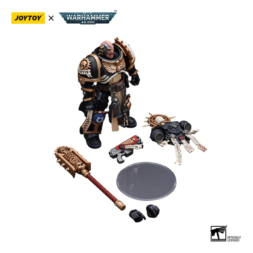 Ultramarines Chaplain Indomitus Warhammer 40k 1/18 Figurka 12 cm - Image 5