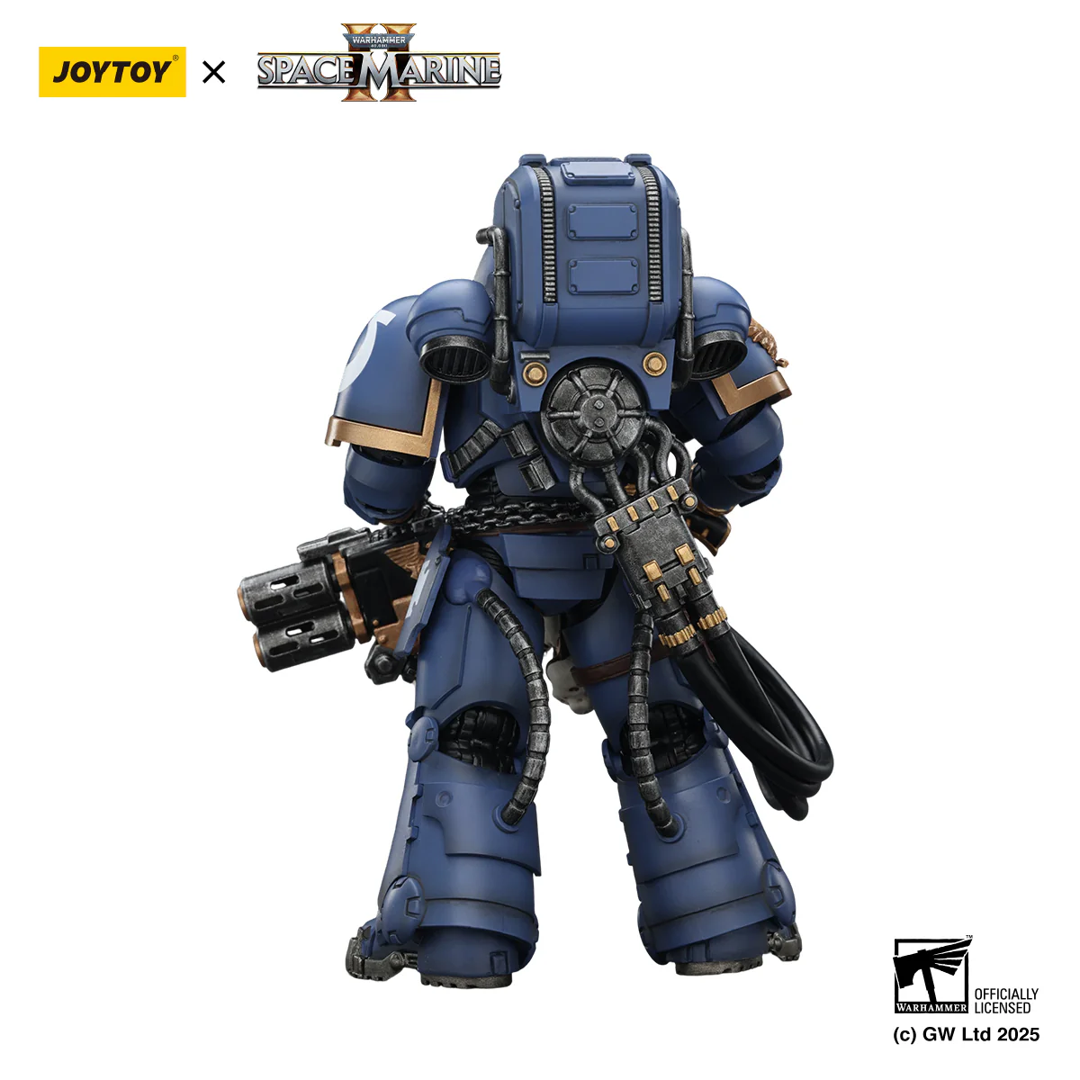 Ultramarines Heavy Artificer Armor with Relic Multi-Melta Warhammer 40,000: Space Marine 2 Figurka 13 cm - Image 4