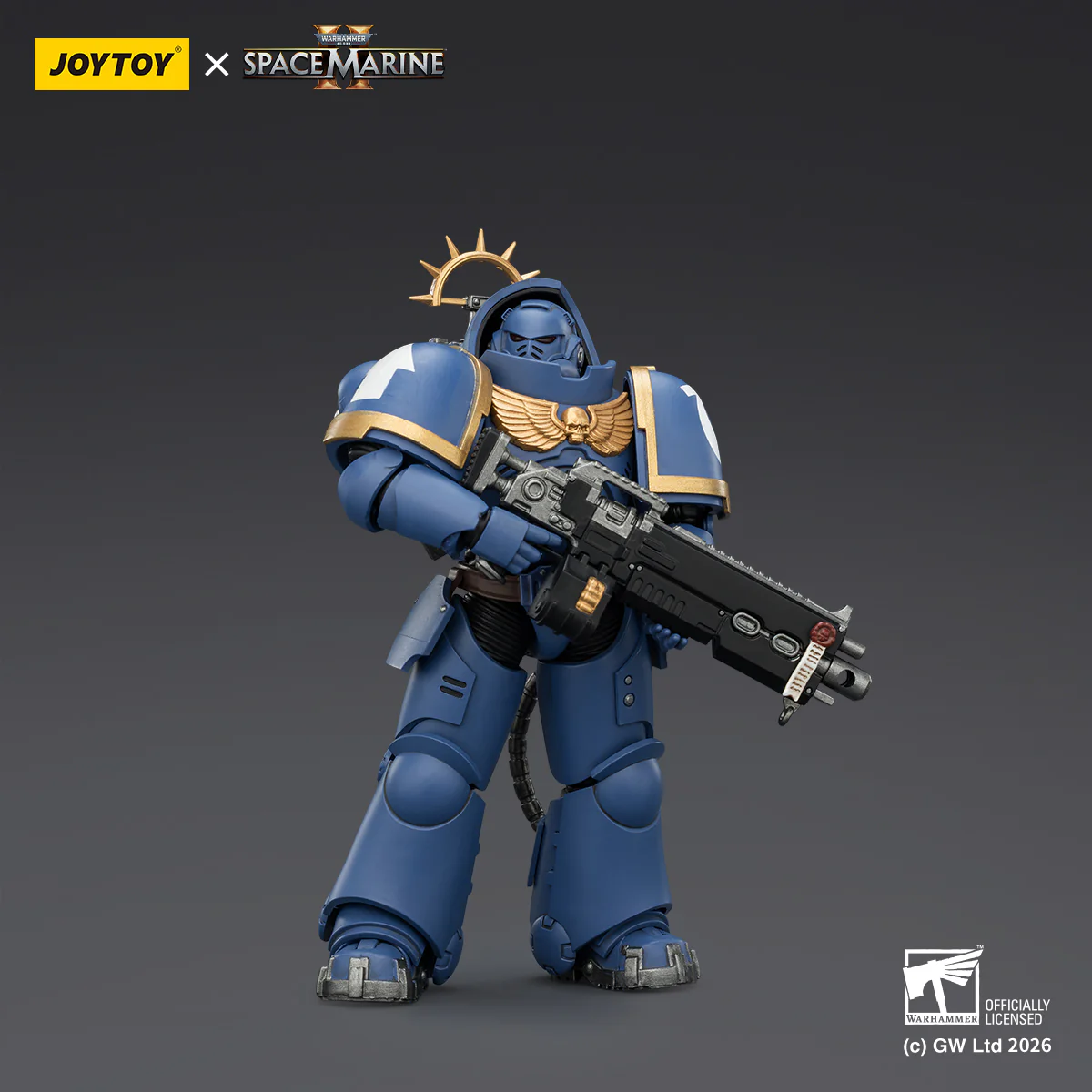 Ultramarines Heavy Intercessor Game Edition Warhammer 40k 1/18 Figurka 13 cm - Image 8