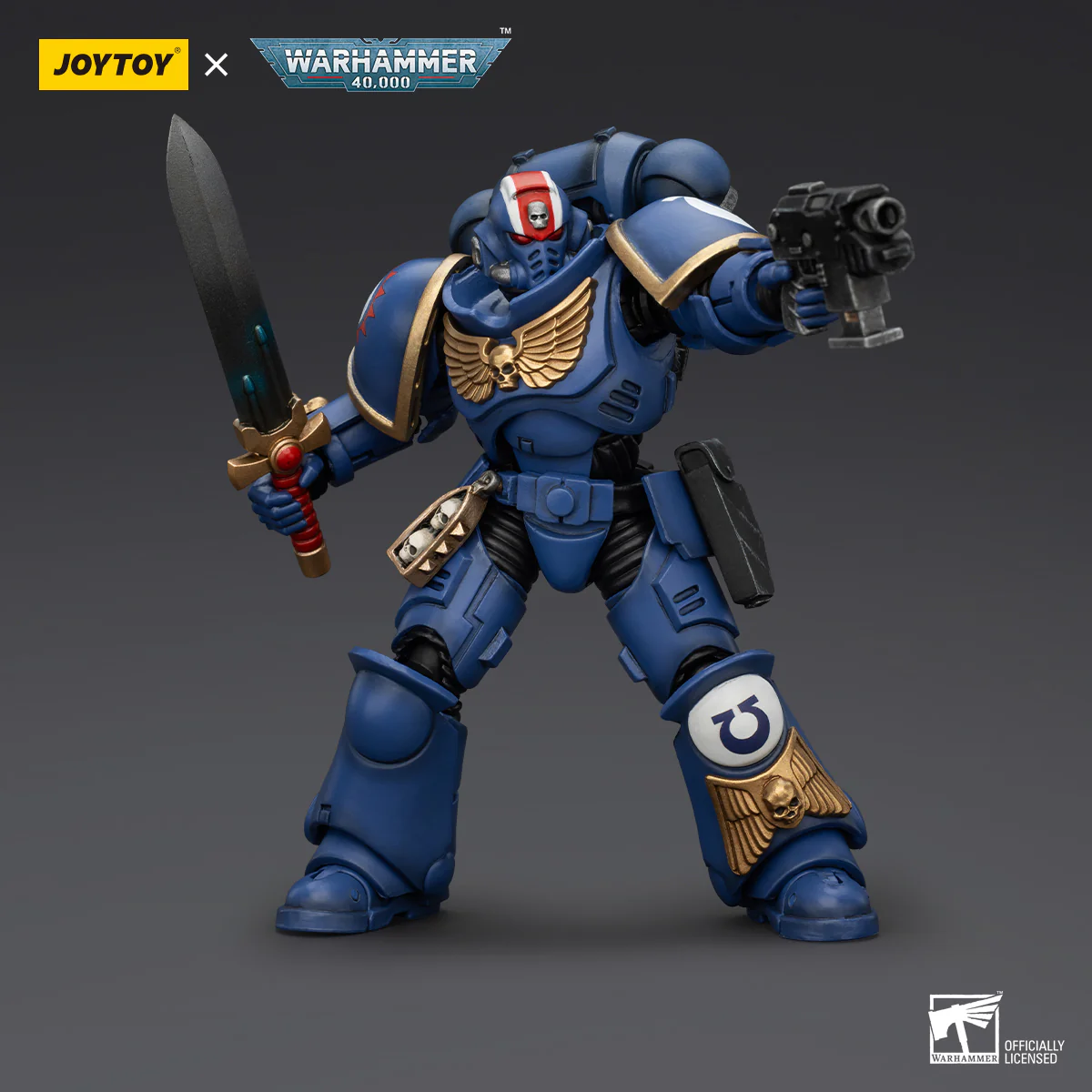 Ultramarines Heroes of the Chapter Primaris Lieutenant Erastus Warhammer 40k 1/18 Figurka 20 cm - Image 10