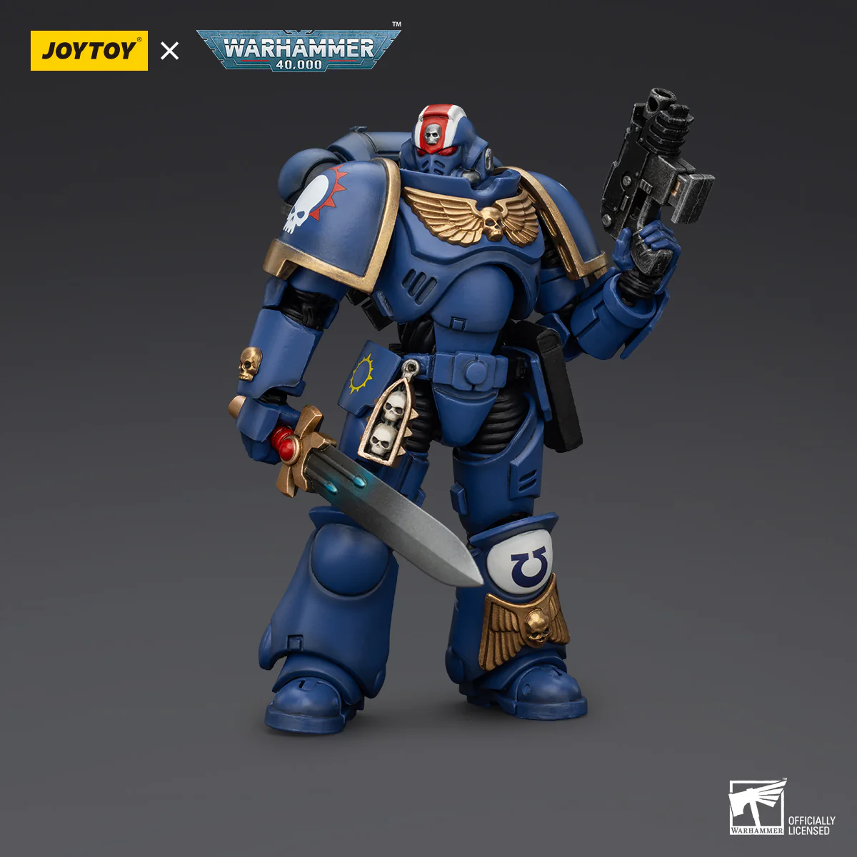 Ultramarines Heroes of the Chapter Primaris Lieutenant Erastus Warhammer 40k 1/18 Figurka 20 cm - Image 8