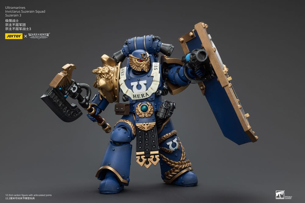 Ultramarines Invictarus Suzerain Squad Suzerain 3 Warhammer The Horus Heresy 1/18 Figurka 12 cm - Image 4