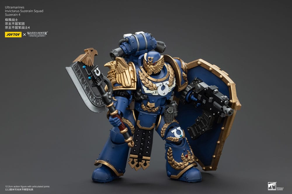 Ultramarines Invictarus Suzerain Squad Suzerain 4 Warhammer The Horus Heresy 1/18 Figurka 12 cm - Image 6