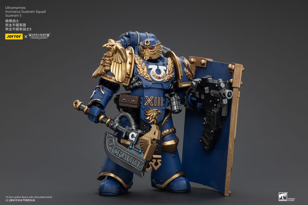 Ultramarines Invictarus Suzerain Squad Suzerain 5 Warhammer The Horus Heresy 1/18 Figurka 12 cm - Image 2