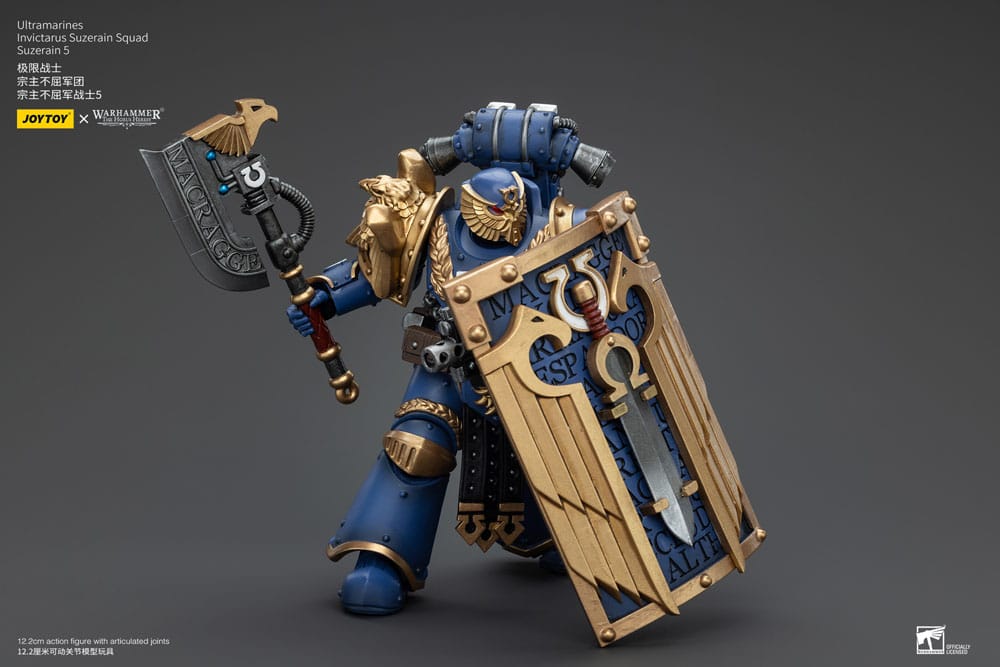 Ultramarines Invictarus Suzerain Squad Suzerain 5 Warhammer The Horus Heresy 1/18 Figurka 12 cm - Image 5