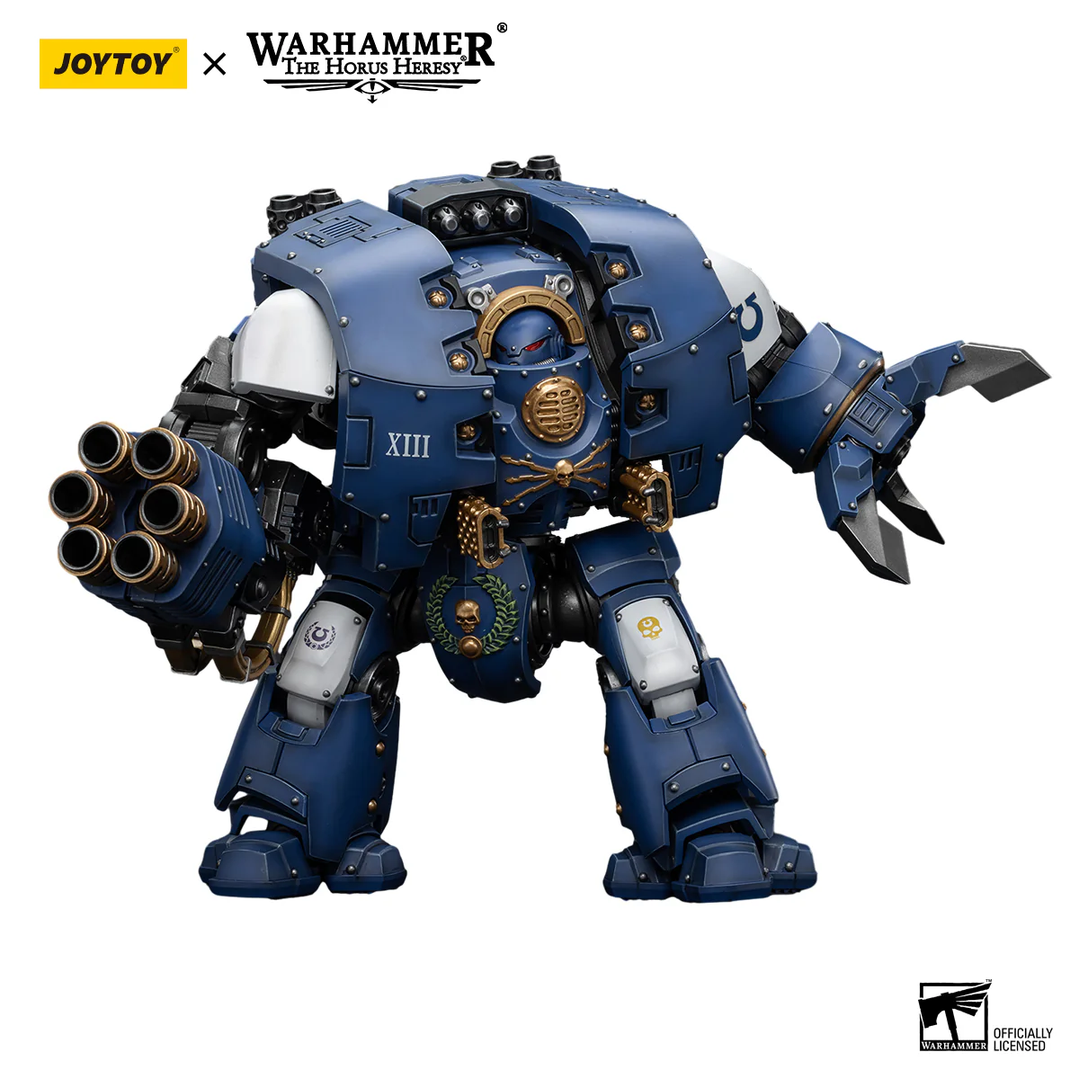 Ultramarines Leviathan Dreadnought with Cyclonic Melta Lance And Siege Claws Warhammer The Horus Heresy 1/18 Figurka 29 cm - Image 2